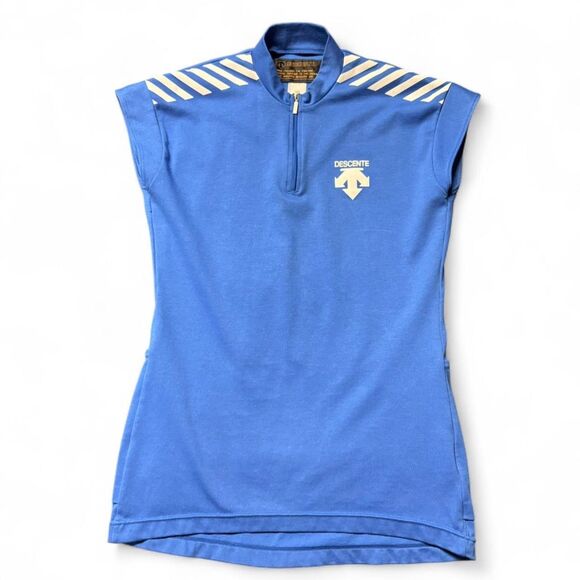 Vintage Women's Descente Sleeveless Cycling Jersey size M -- Made in Japan - Picture 8 of 8